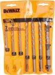 DEWALT Masonry Drill Bit Set 7-Piece DW5207
