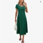 II ININ Women’s Tshirt Dresses casual short sleeve midi dress $9.10