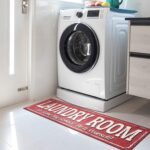 Laundry Room Rug Non-Slip Rubberback 2×5 Laundry Runner Rug