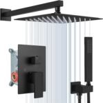 Midanya Wall Mount Rain Shower System High Pressure Head Set