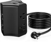 Surge Protector Power Strip Tower Charging Station $10.40