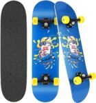 WeSkate Skateboards for Beginners Size: 31″x8″ Kids, Teen & Adult $12.80