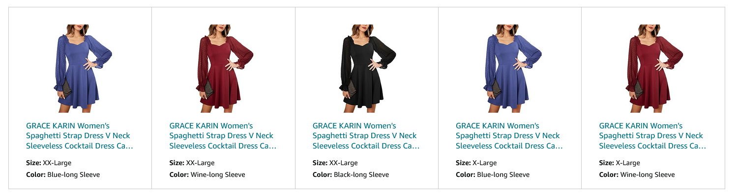 grace karin discounted dresses