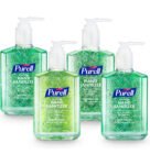 4-Pack PURELL Advanced Hand Sanitizer Soothing Gel