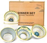 SULIVES Small Ceramic Bowls for Kitchen 10 oz (set of 6) $14.99