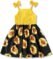 Girls summer casual dresses for 3-12 years multi color