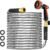 BEBUILLIFE 50 ft Flexible Metal Garden Hose Stainless Steel $24.99