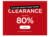 Kohl’s 80% + extra 20% discount on clearance items