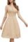 JASAMBAC Women’s Cocktail Dress Vintage Wedding Guest Lace Midi Dress $23.64