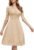 JASAMBAC Women’s Cocktail Dress Vintage Wedding Guest Lace Midi Dress $23.64