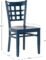 Linon Navy Blue Modern Grid Back “Set of 2” Dining Side Chair $103.49